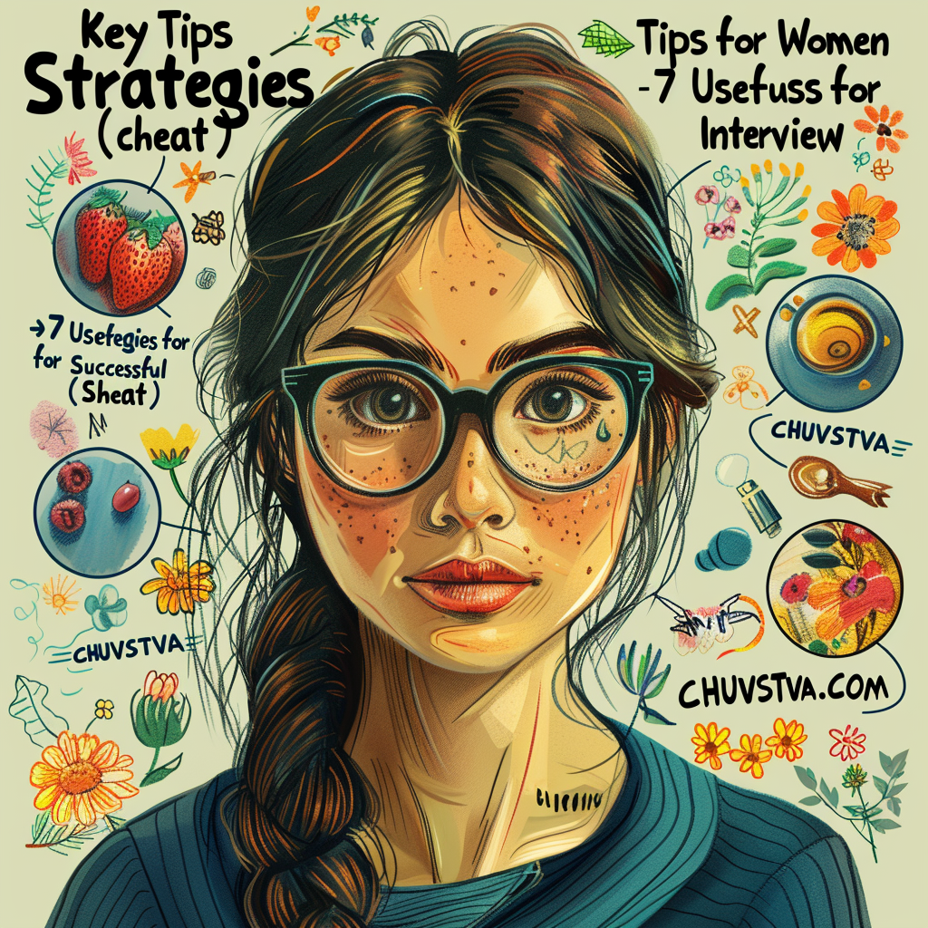 Шпаргалка с 7 полезными советами для женщин, чтобы успешно пройти собеседование и получить желаемую работу.